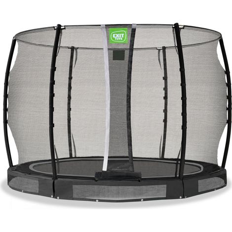 EXIT Allure Classic Bodentrampolin ø305cm - schwarz