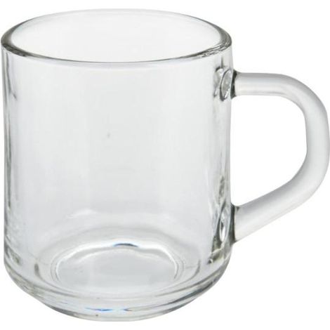 Tazas Mug Vidrio 240 Ml Lote 3 (1/2)