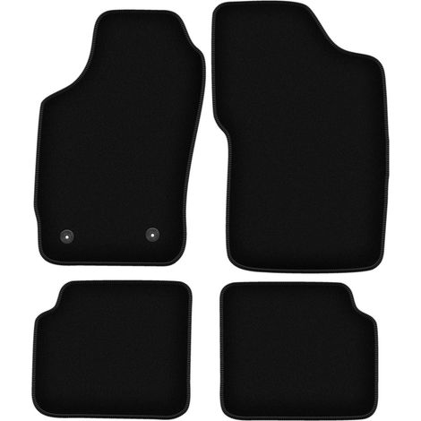 Tappetini base in velluto nero per: Peugeot 309 liftback (1985-1993) (1/5)