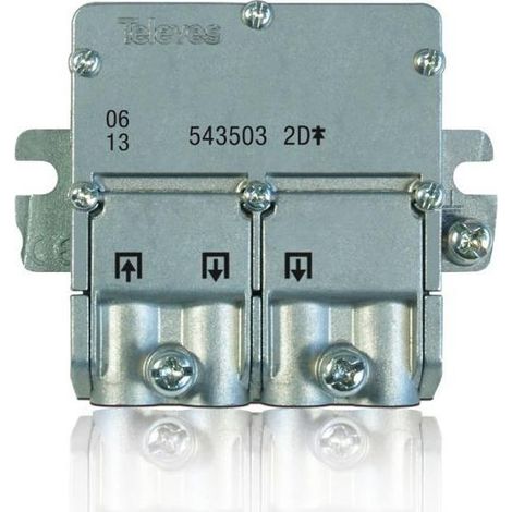 Antennenverteiler Mini 2 Ausgänge Televes 543503