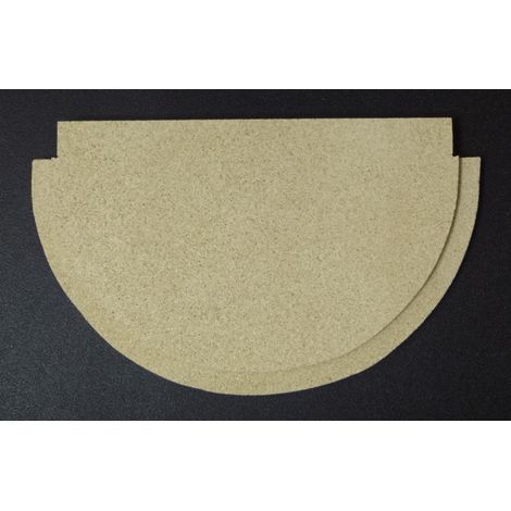 Déflecteur pour poêles à cheminée Arena de Oranier - vermiculite - dimensions d'encastrement parfaitement adaptées