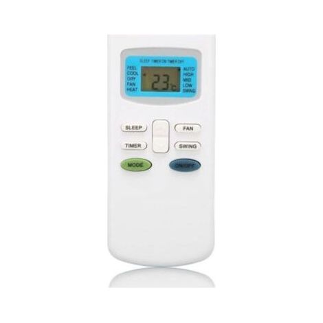 Télécommande Universelle de Climatiseur Compatible pour TCL, pour Dronic, pour Klimaire, pour Pioneer, pour Ciac, pour Airton, pour Dronic, pour Fujico, pour Universal Asia, pour Airmaste (1/5)