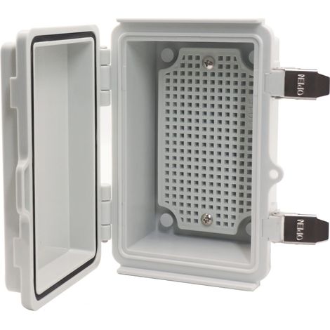 – Wasserdichter Elektrokasten gemäß IP67 – Klappdeckel – Schlagfestes ABS-Material – Für raue Außenumgebungen (1/5)