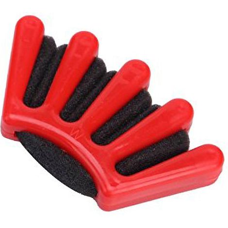 Rouge Fer à Friser Rouleau Portable Tresseur Cheveux DIY Outil de Coiffure pour Mariée (1/5)
