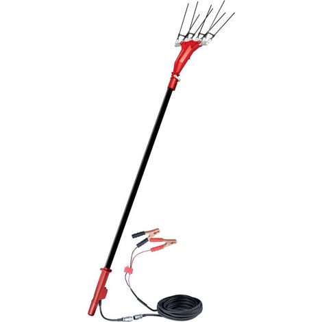 abbacchiatore olive a batteria valex "syros12" movimento oscillatorio laterale asta telescopica 2,3-3,1 m batteria non inclusa