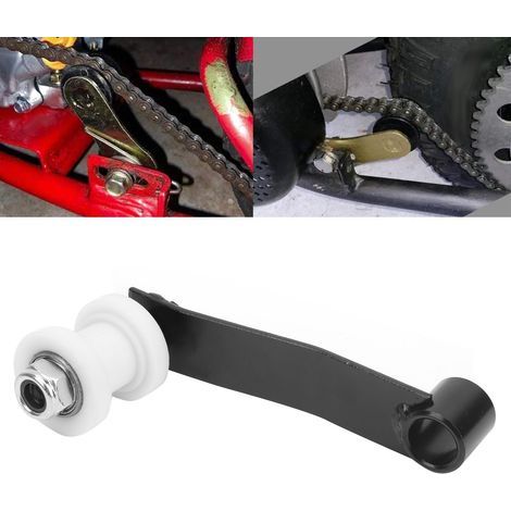 Kettenführung mit Spanner und Feder für ATVs, Geländemotorräder und Motorräder