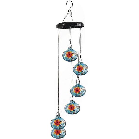 Mangeoires à oiseaux carillonnées charmantes pour l'extérieur, modèle 5--