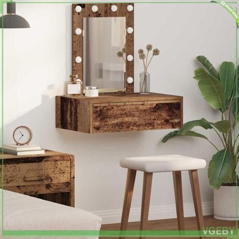 ABI Table de Toilette Marron 60 x 40 x 70 cm Bois d'ingénierie 7291712302992 (1/5)