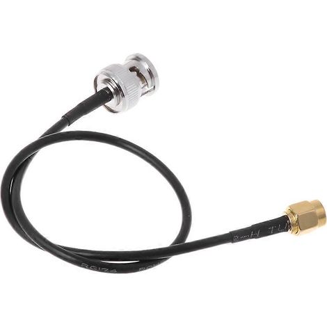 Adaptateur coaxial RF RG174 avec connecteur BNC mâle vers SMA mâle (1/4)