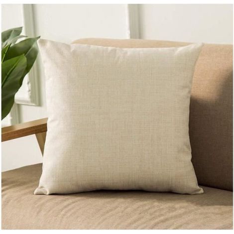 Housses de Coussin Décoratif - Non spécifié - 45 x 45 cm - Lin de Coton - écologique - Confortable (1/4)
