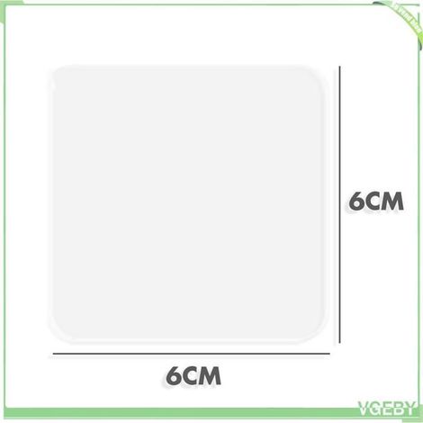 Patchs réparation vinyle - FAFEICY - 10 pcs - Étanches - Prédécoupés 6×6 cm - Carrés (1/5)