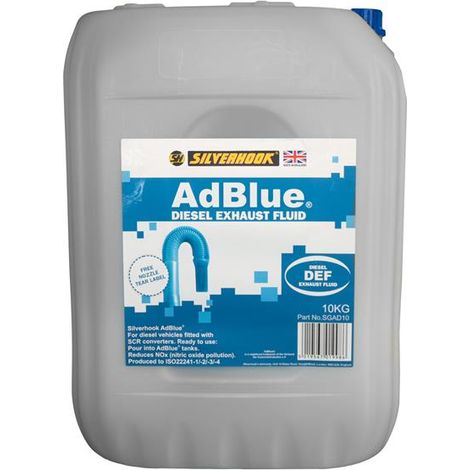 Silverhook SGAD10 AdBlue Diesel Exhaust Treatment Additive 10 litre D/ISGAD10