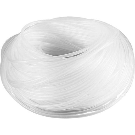 Tuyau souple pour pompe à air 4 x 6 mm (8 m), tuyau souple pour pompe à oxygène, pierre à bulles d'air pour aquarium, bassin, étang (1/5)