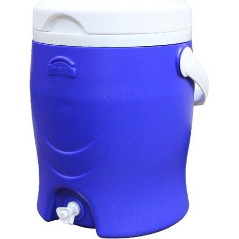 KORMAX bidon termo grifo azul 25l atlas , Bidón termo con grifo Kormax de 25 litros en color azul, ideal para mantener bebidas frías o calientes durante más tiempo en eventos, excu (1/3)