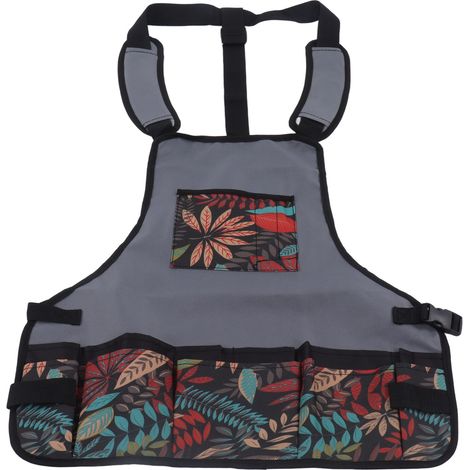 Tablier à outils robuste, confortable et durable avec poches pour cuisine et jardin. (1/5)