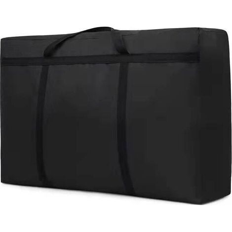 Aufbewahrungstasche, Umzugstasche mit Griffen, Aufbewahrungstasche für Kleidung, Aufbewahrungstasche für Steppdecken, Festivaldekorationen und Transport-Organizer-Tasche (85 x 25 x 45 cm) (1/4)