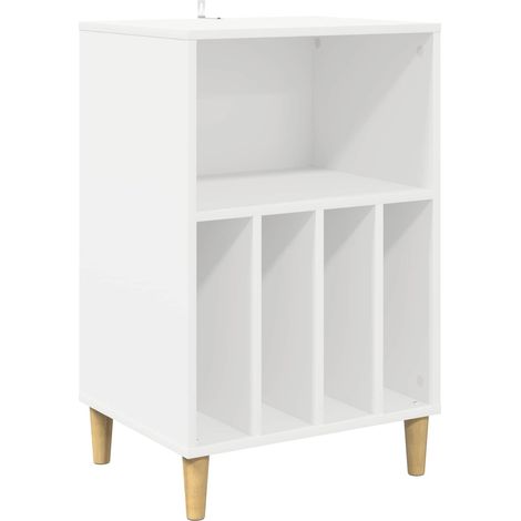 Soporte para tocadiscos Blanco 47 x 39,5 x 74,5 cm vidaXL (1/5)
