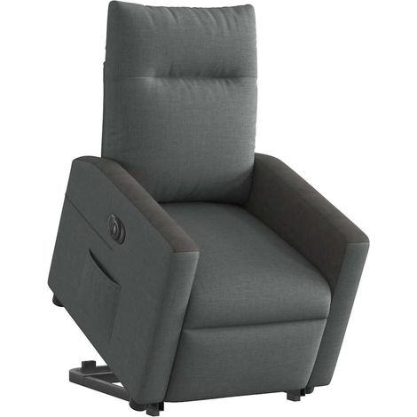 Maison Exclusive - Relaxsessel mit Aufstehhilfe Elektrisch Dunkel