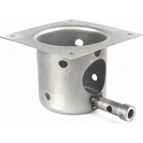 Couvercle de foyer en acier inoxydable pour barbecue à granulés Traeger, pièce de rechange FT, plat de combustion pour fumoir à bois, accessoire de grillade extérieur (1/5)