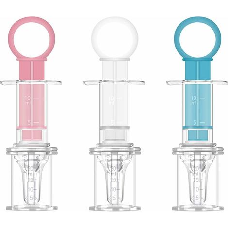 Green Mobility-Distributeur de Médicament Liquide Bébé Seringue pour L'alimentation des Médicaments L'eau Lait jus Des vitamines 3 Pièces (1/5)