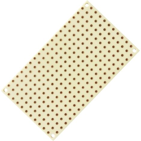 Quadrios 1906SA048 Platine Bakélite (L x l) 60 mm x 100 mm 35 µm Pas 5.08 mm Contenu 1 pc(s)