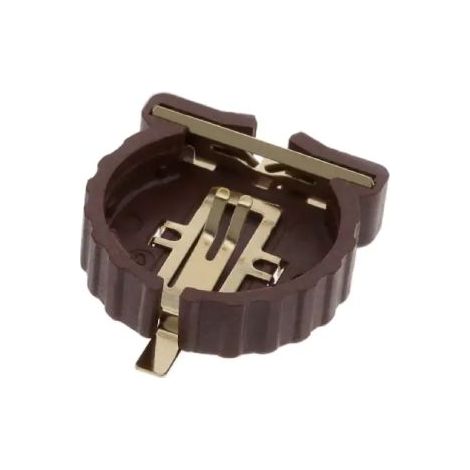 Porte-pile 1 x RS PRO CR1220, raccordement Montage en surface ( Prix pour 1 )
