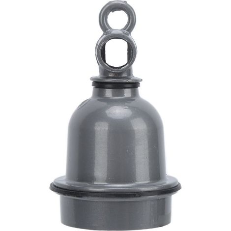 Douille de lampe chauffante infrarouge, douille de lampe chauffante anticorrosion douille de lampe chauffante pour volaille étanche pour reptile pour poulet(Petite lampe grise). (1/5)