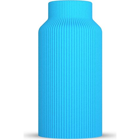 Vase Rabella - Vase décoratif moderne pour herbe de la pampa et fleurs séchées - Style scandinave pour salon - Objet design 3D en plastique (PLA) - Léger et incassable (1/5)