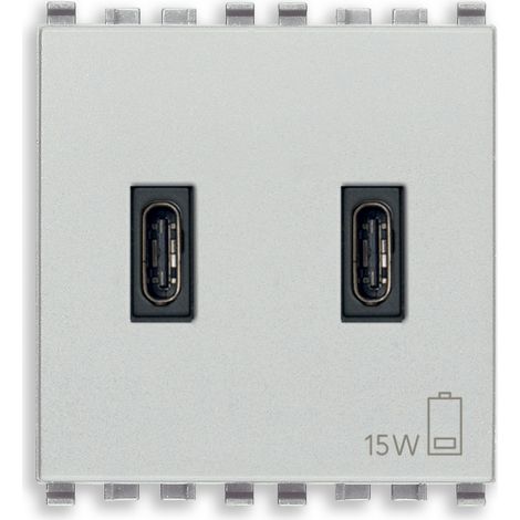 VIMAR - 20295.CC.N USB-C+C Netzteil 15W 3A 5V 2M Weiter