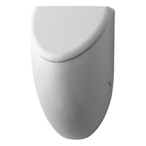 Urinoir FIZZ 305x285mm entrée par l'arrière, avec mouche f De blanc (1/3)