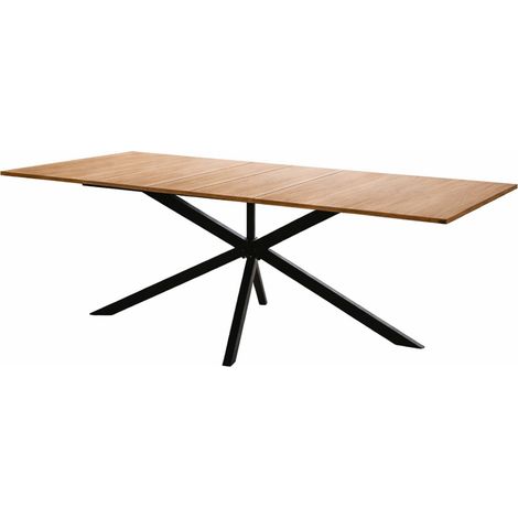 Mesa extensible para 8-10 personas con efecto madera de 235 cm BRIA