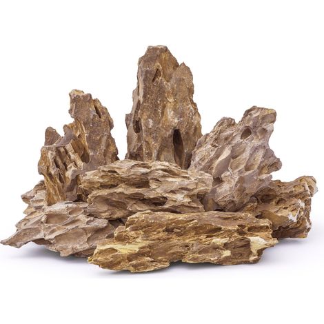 Pierre de Dragon pour Aquarium Décoration Aquascaping Lot de Roches Naturelles pour Terrarium et Bassin (1/5)