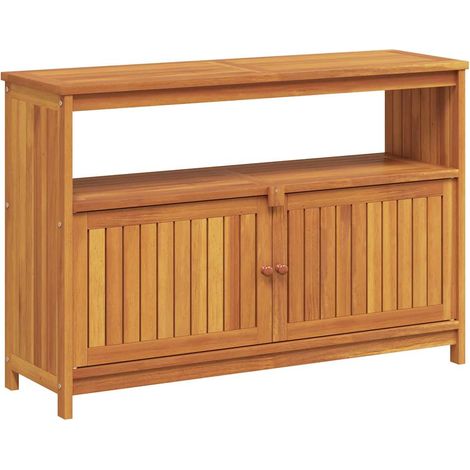 Maison Exclusive - Garten-Konsolentisch 110x35x75 cm Massivholz A