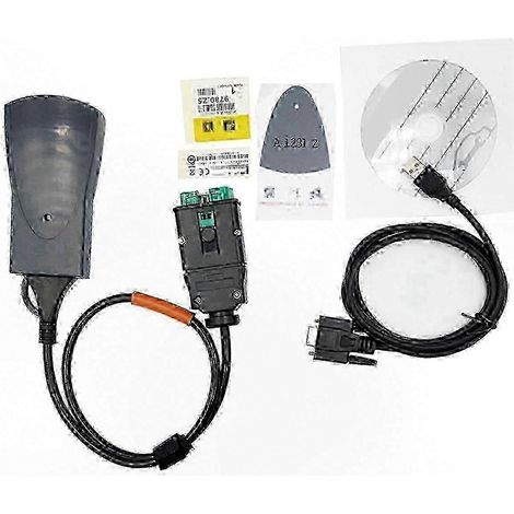 Outil de diagnostic automobile Lexia 3 PP2000 Diagbox 9.91 pour Citroën et Peugeot, version SZRH A-F, compatible véhicules, scanner électronique complet. (1/5)