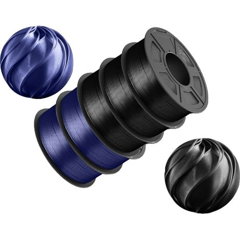 3D-Druckerfilament, TPU-Material, hohe Druckqualität, TPUSILK 3BK2DB – 5,5 kg (1/2)