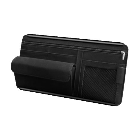 Organisateur de pare-soleil de voiture, sac de rangement pour pare-soleil de voiture et camion (1/3)