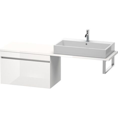 DURASTYLE consolle bassa 512x800x478mm ciliegio / basalto opaco