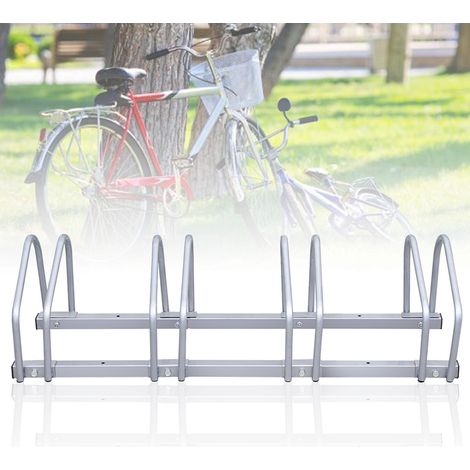 Wolketon Fahrradständer Aufstellständer Fahrrad Bodenständer Fahrrdhalter Bike 4 Räder