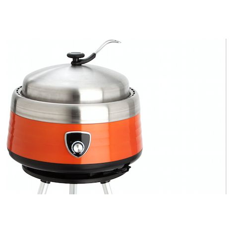 Vulcano Orange Tragbarer Holzkohlegrill Ø 30 cm