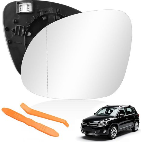 Miroir Voiture Gauche Glace Rétroviseur Verre Retroviseur Chauffant (1/5)