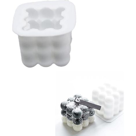 Moules à bougies de Noël à faire soi-même, moules à cire, moules à bougies en plâtre, moules à savon 3D en silicone (1/4)