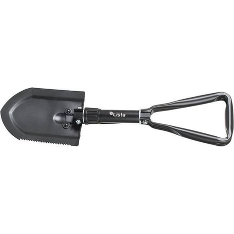 HERRAMIENTA JARDIN pala metalica plegable 3en1 lista (+funda de transporte) (1/5)