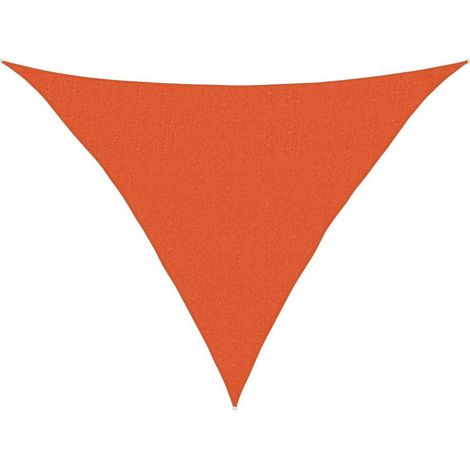 Vela Parasole Telo Ombra Parasole a Vela 160 g/m² Triangolare 2,5x2,5x3,5 m in HDPE (1/4)