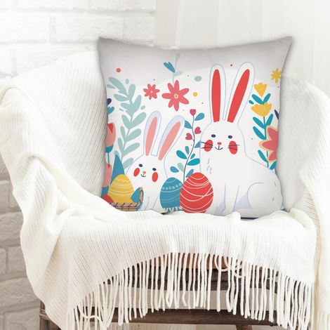 Coussin décoratif solide pour Noël, l'Action de grâce, anniversaire, la Fête des Mères (1/5)