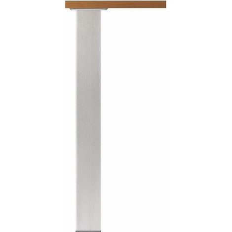 Pieds de table acier 705 - carré 80 - Quadra 649 - CAMAR