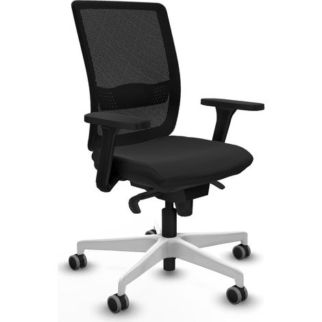 Silla de oficina piqueras y crespo Haches negro espuma alta densidad (1/2)