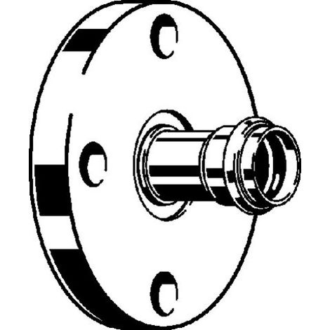 VIEGA 735791 Raccord bride Sanpress Inox G (1/3)