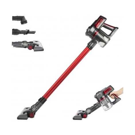 Aspirateur balai 2 en 1 sans fil 22,2V – Autonomie 30 min – Puissance d'aspiration 12 Kpa – Tube aluminium et accessoires inclus – Hkoenig (1/10)
