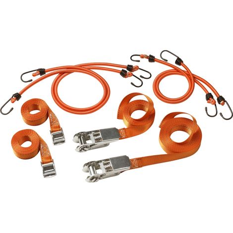 Pack de tendeurs et de sangles pour déménagement Master Lock 3249EURDAT FastLink - Orange (1/4)