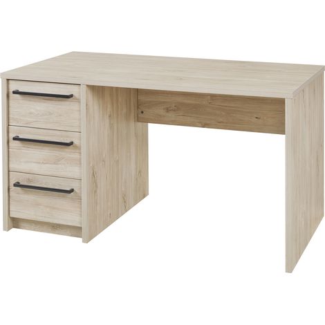 Bureau contemporain chêne clair Venisio (1/5)